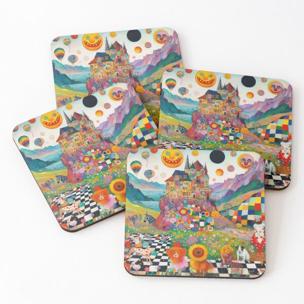 Item preview, Fantastical Funhouse Landscape designed and sold by daweave77.
