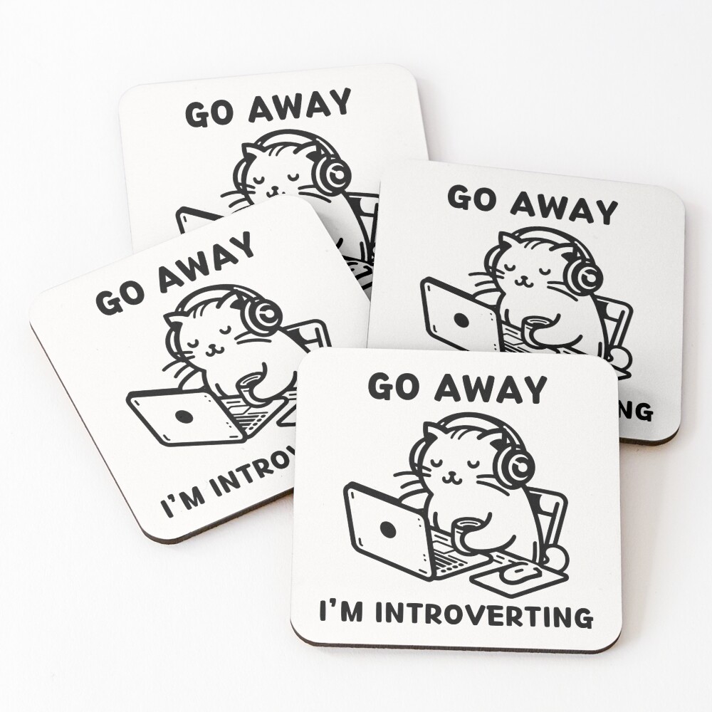 Item preview, Coasters (Set of 4) designed and sold by hellofanverse.