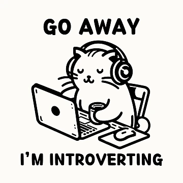 Artwork thumbnail, Introverting by Fanverse Merchandise