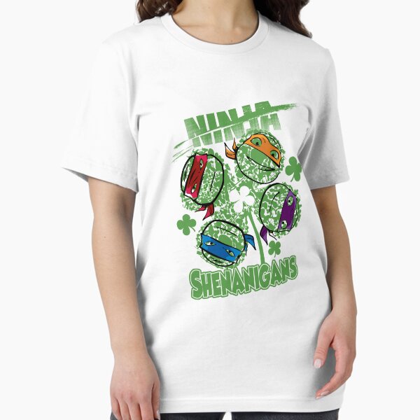 Item preview, Teenage Mutant Ninja Turtles St. Patrick's Day Clover Faces designed and sold by FifthSun.