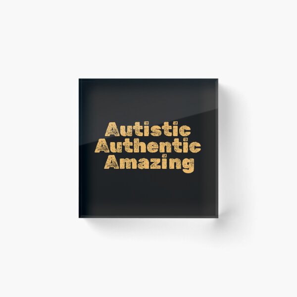 Item preview, Autistic  Authentic Amazing mental health matters  funny autism designed and sold by UTkiKK.