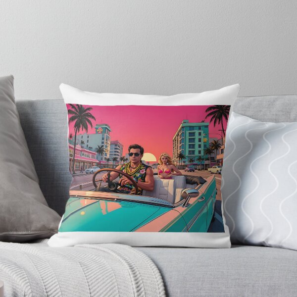 Item preview, Miami Vice Sunset Drive designed and sold by Zazeyy.