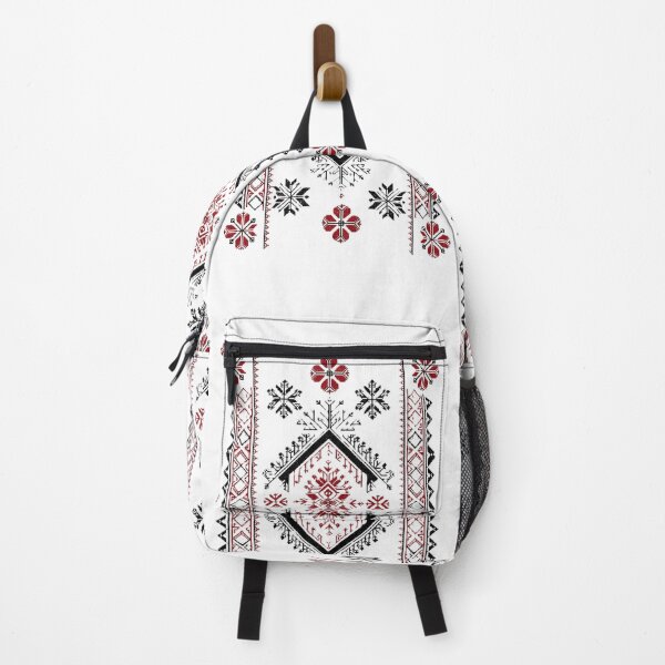 Item preview, Elegant Palestinian Tatreez Art Print designed and sold by Hiribya هربيا.