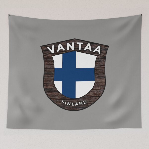 Item preview, Vantaa Finland Emblem Flag designed and sold by World Designs.