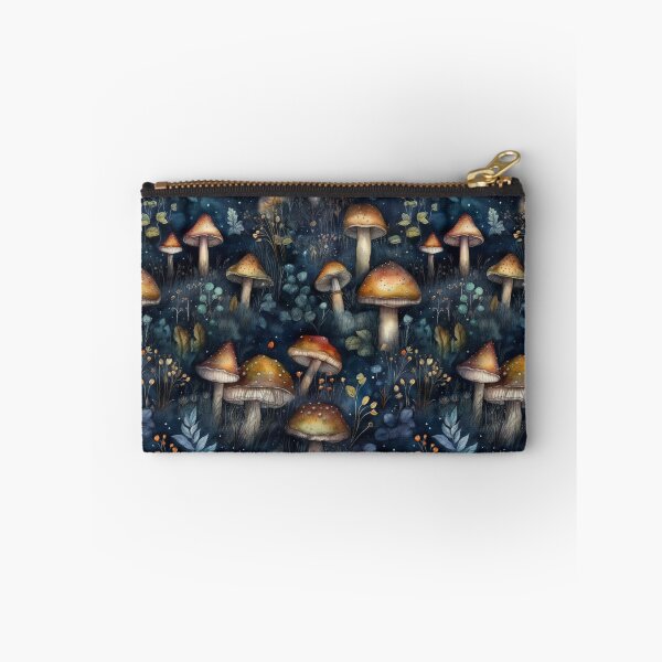Item preview, Moonlit Mycology – Enchanted Nighttime Mushroom Pattern designed and sold by PietyandDesire.