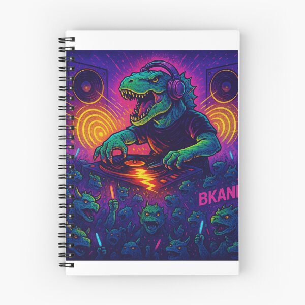 Item preview, BKANR Rex Rave – Jurassic Beats Unleashed designed and sold by BKANRwear.