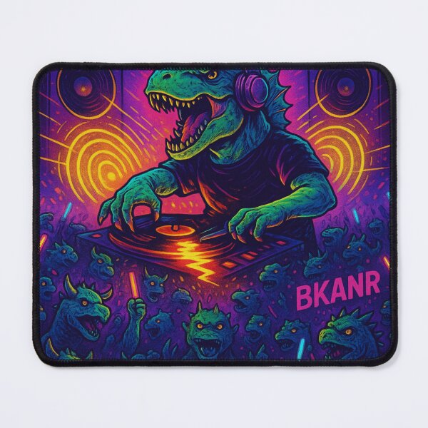 Item preview, BKANR Rex Rave – Jurassic Beats Unleashed designed and sold by BKANRwear.