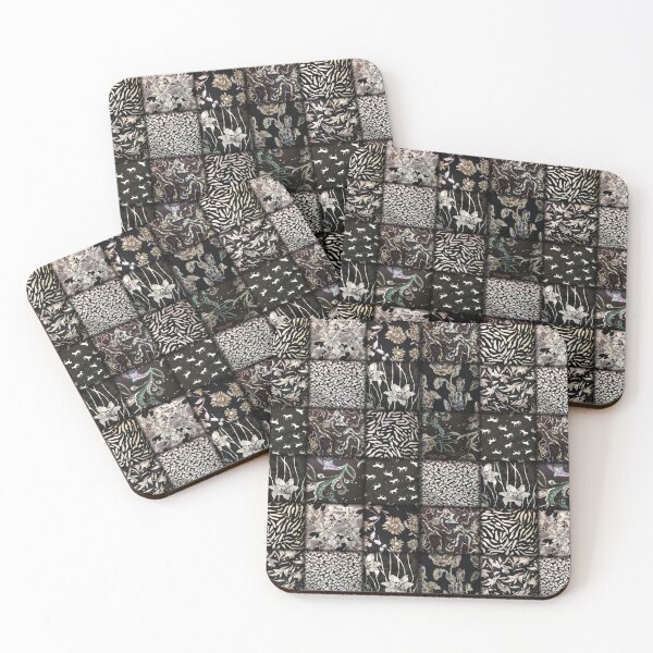 Item preview,  Faux Patchwork Quilting - Black designed and sold by Gravityx9.