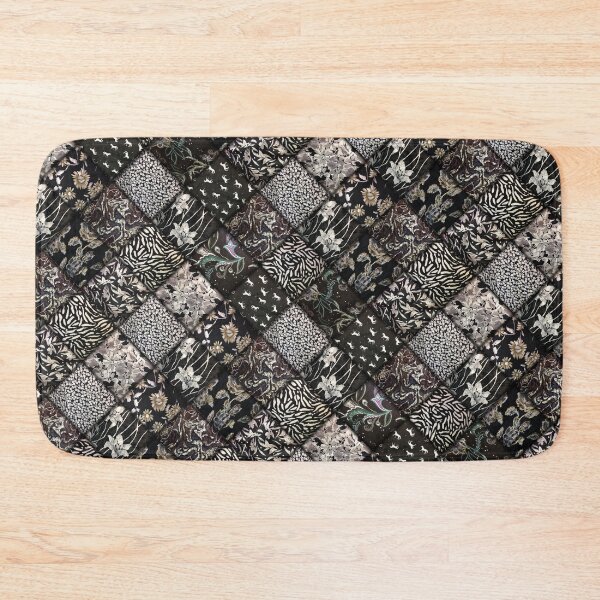 Item preview,  Faux Patchwork Quilting - Black designed and sold by Gravityx9.