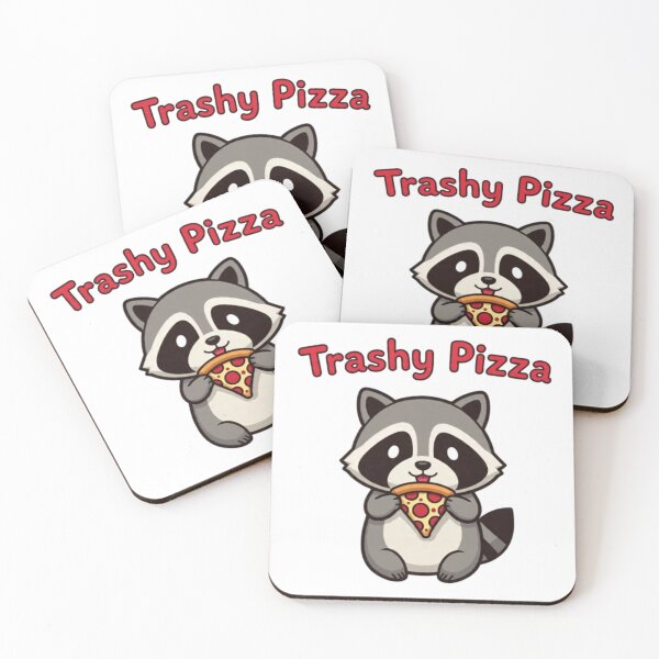 Item preview, Raccoon craving a slice of pizza designed and sold by JonysCreativeDesigns.