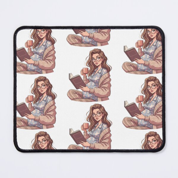 Item preview, Reading Girls | Whimsically Bookish and Empoweringly Literary Graphic designed and sold by Tw1nsAIArt.