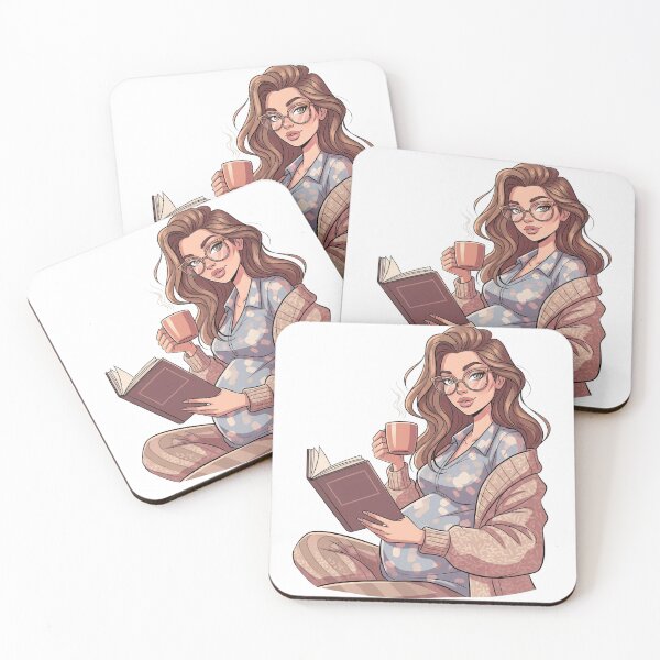 Item preview, Reading Girls | Whimsically Bookish and Empoweringly Literary Graphic designed and sold by Tw1nsAIArt.