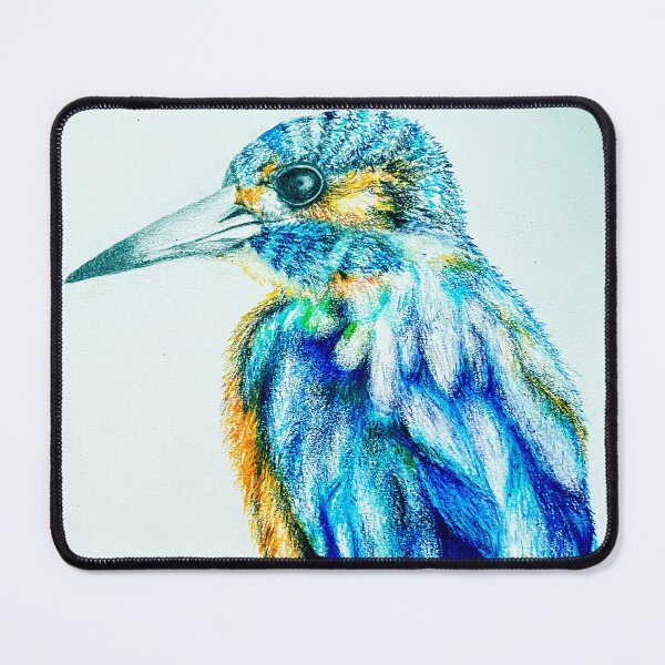 Aperçu de l'œuvre King Fisher bleu créée et vendue par Creatiefs.