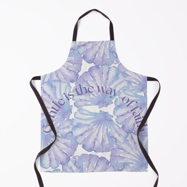 Item preview, Misk and Moon | Seashell Watercolor with Gentle Faith Quote designed and sold by MiskAndMoon.