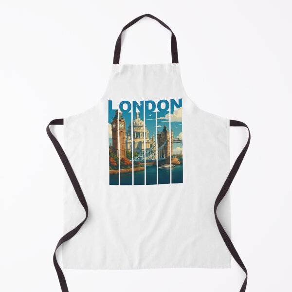 Item preview, Greetings from LONDON England - Modern Colorful City View designed and sold by Earth Celebration Designs.