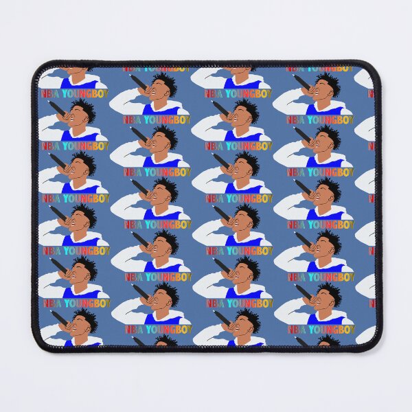 Item preview, Nba Young Boy illustration designed and sold by ZooStateofMind.