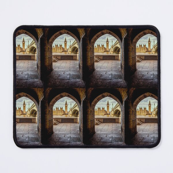 Item preview, The Houses of Parliament and Big Ben Tower taken under the archway of Westminster Bridge  designed and sold by Incakola1.