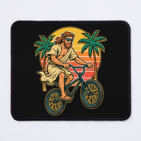 Item preview, BMX Jesus Christian Biker designed and sold by TomFrontierArt.