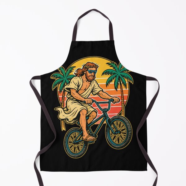 Item preview, BMX Jesus Christian Biker designed and sold by TomFrontierArt.
