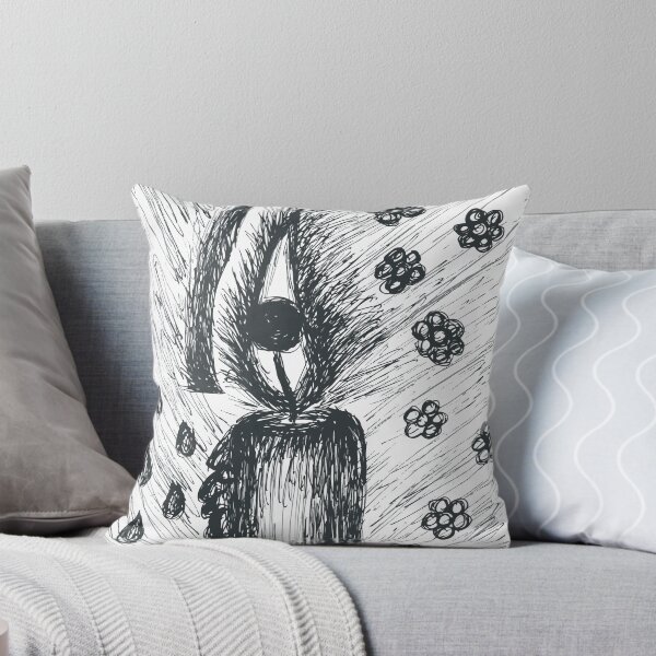Item preview, Melting Candle – Ink Drawing of Emotion and Duality designed and sold by amrzoher.