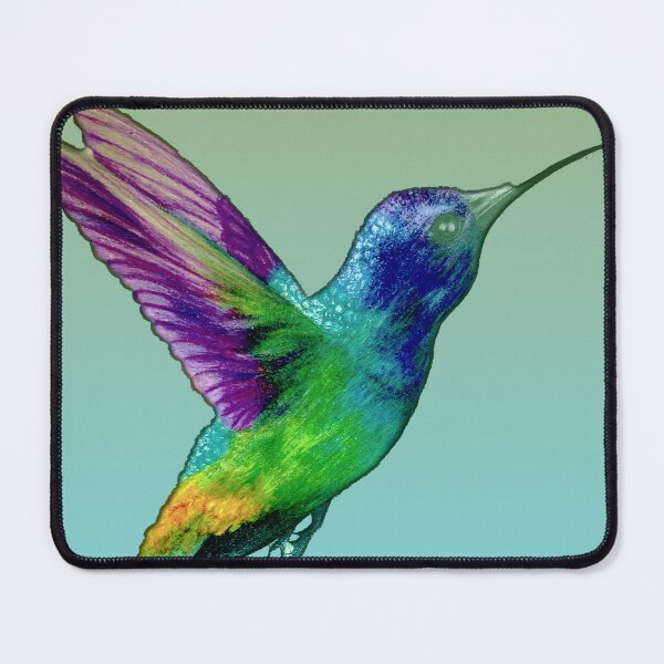 Aperçu de l'œuvre Colibri coloré créée et vendue par Creatiefs.