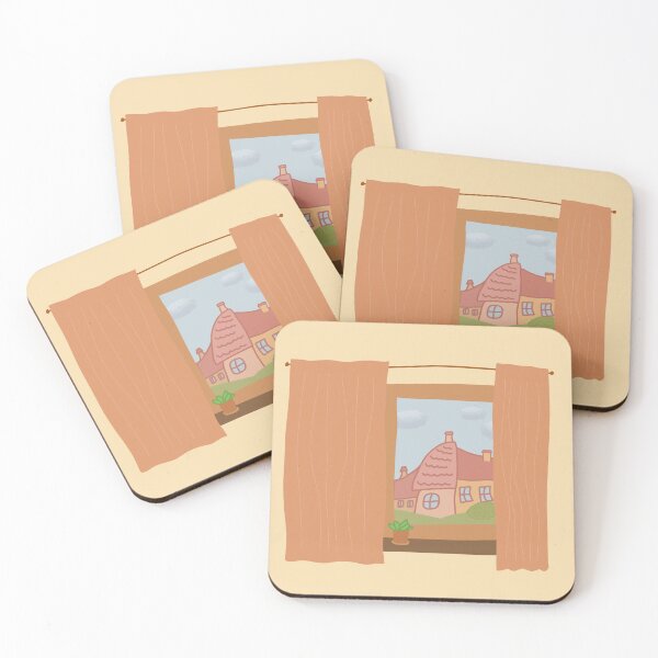 Item preview, Cute window view illustration designed and sold by avechir.
