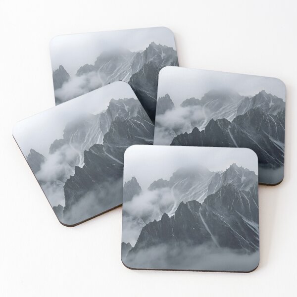 Item preview, Misty Black Mountain Landscape designed and sold by A L O N E.
