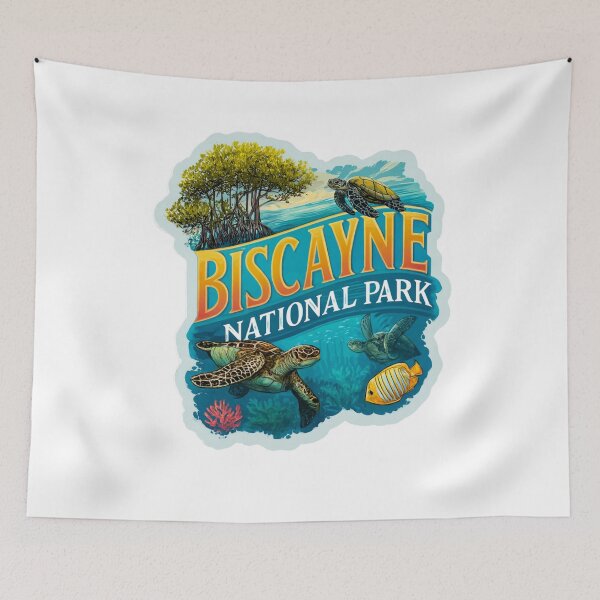 Item preview, Underwater Biscayne National Park Badge designed and sold by Blurbean.