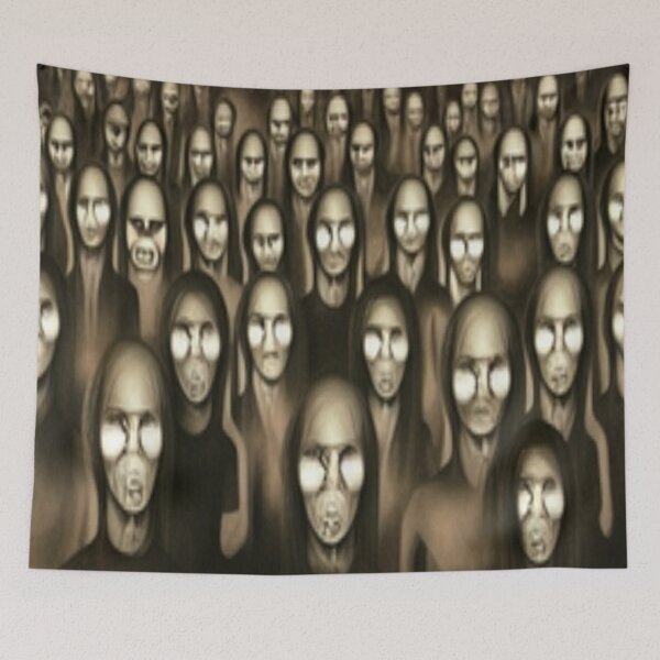 Item preview, Very Creepy Crowd designed and sold by JEC Productions.