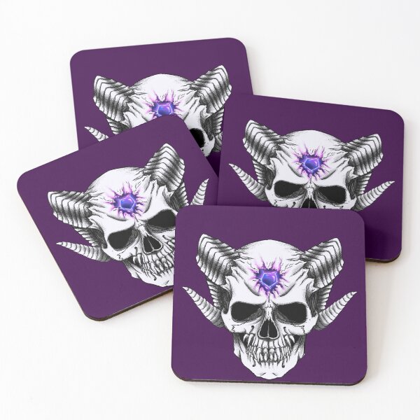 Item preview, Demon Skull With Gemstone designed and sold by Xelasin .