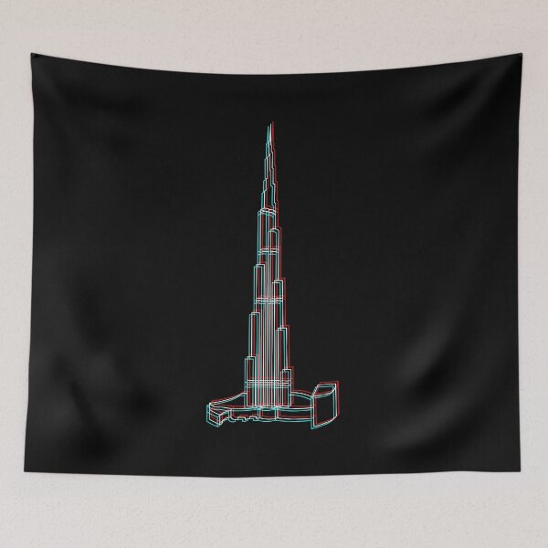 Item preview, Burj Khalifa in Glitchtecture designed and sold by PrestonArch.