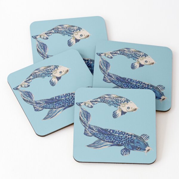 Aperçu de l'œuvre Blue Koi créée et vendue par Phantom Art.
