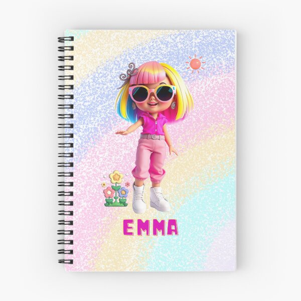 Item preview, Emma Doll Name Design – Cute Gift for Girls, School Supplies and Birthday Surprises designed and sold by daila70.