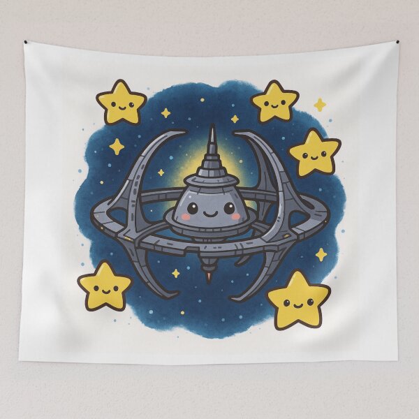 Item preview, Kawaii Deep Space Nine designed and sold by IslaKarisArt.