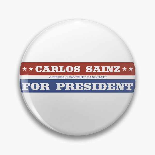 Item preview, Carlos Sainz for President  designed and sold by Martin Czoka.