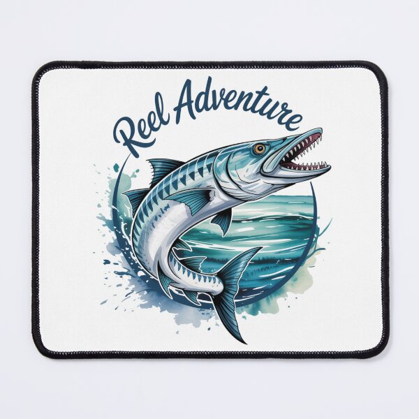 Item preview, Reel Adventure – The Deep Sea Barracuda designed and sold by FusiTink.
