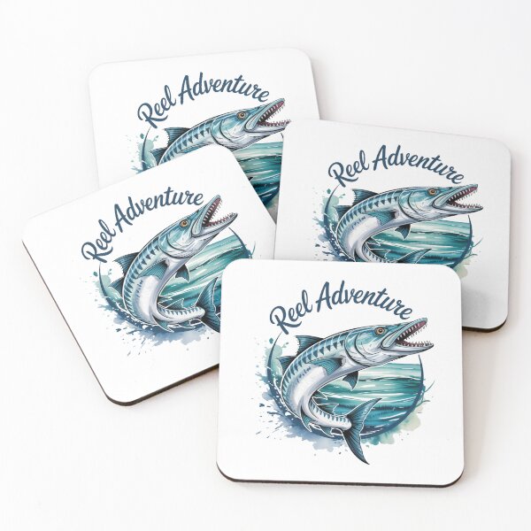 Item preview, Reel Adventure – The Deep Sea Barracuda designed and sold by FusiTink.