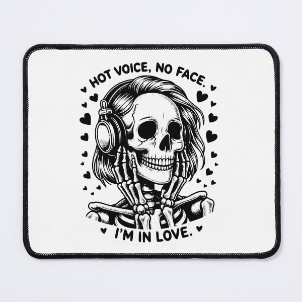 Item preview, Hot Voice. No Face. Insta-Obsessed. designed and sold by Bearbones81.
