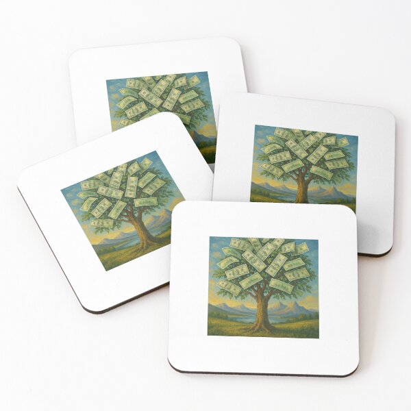 Item preview, ? The Money Tree: A Visual Reflection on Wealth and Nature ? designed and sold by thomashummelgen.