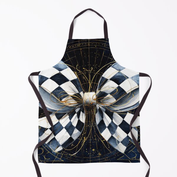 Item preview, Graceful Black and White Checkered Bow designed and sold by scicilysimonee.