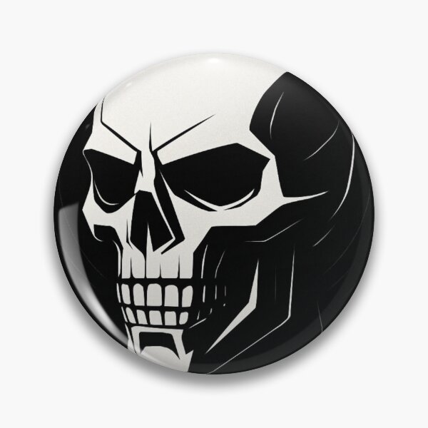 Item preview, Deathproof - Edgy Skull Art – Gothic Punk Rebel Design in Black & White designed and sold by Sovr.