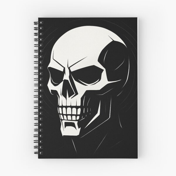 Item preview, Deathproof - Edgy Skull Art – Gothic Punk Rebel Design in Black & White designed and sold by Sovr.