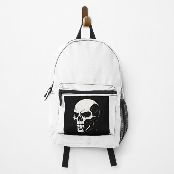Item preview, Deathproof - Edgy Skull Art – Gothic Punk Rebel Design in Black & White designed and sold by Sovr.