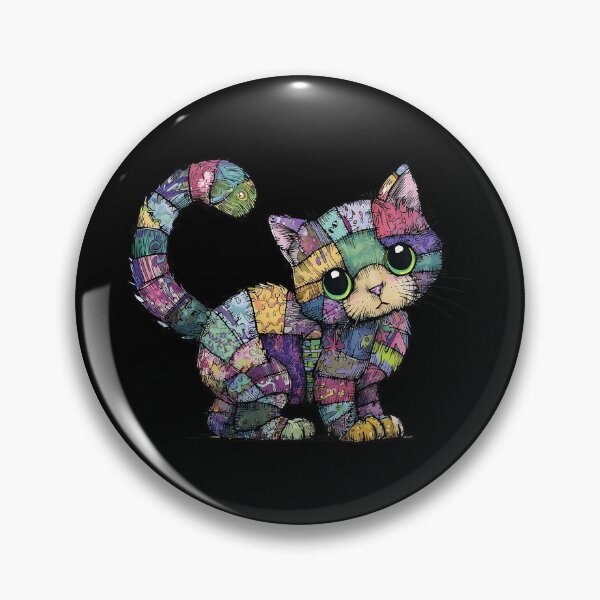 Item preview, Patchwork Cat designed and sold by Sacred-Circle.