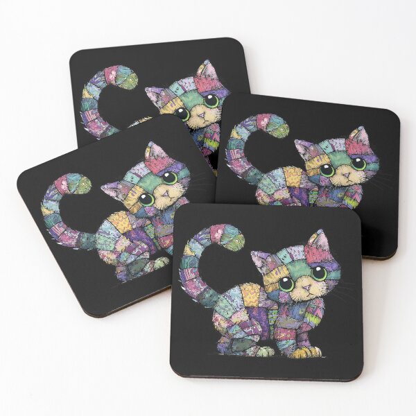 Item preview, Patchwork Cat designed and sold by Sacred-Circle.