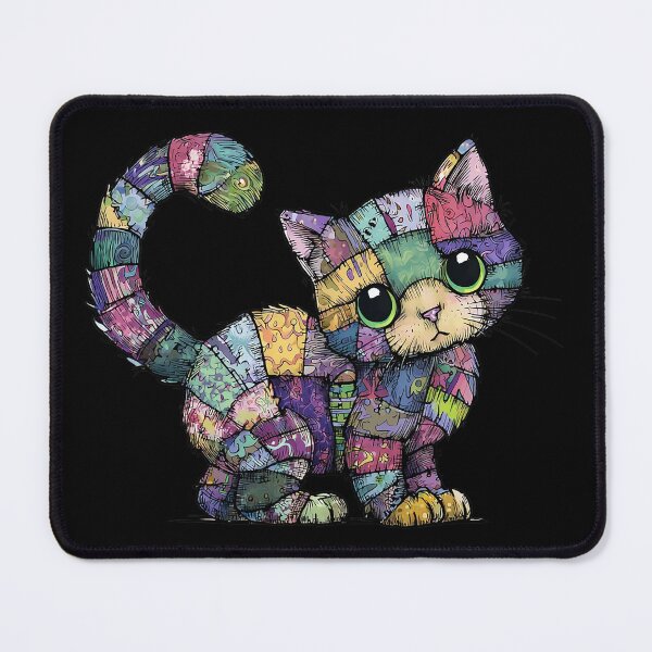 Item preview, Patchwork Cat designed and sold by Sacred-Circle.