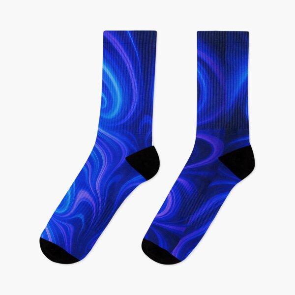 Item preview, Electric Blue Symmetrical Energy Flow designed and sold by weirdfishes123.