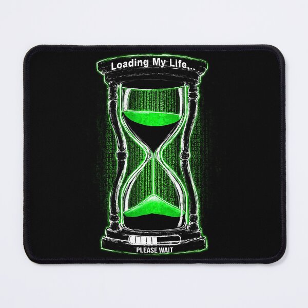 Item preview, Loading My Life... Please Wait – Glitched Reality Aesthetic designed and sold by Mark Mentzer.