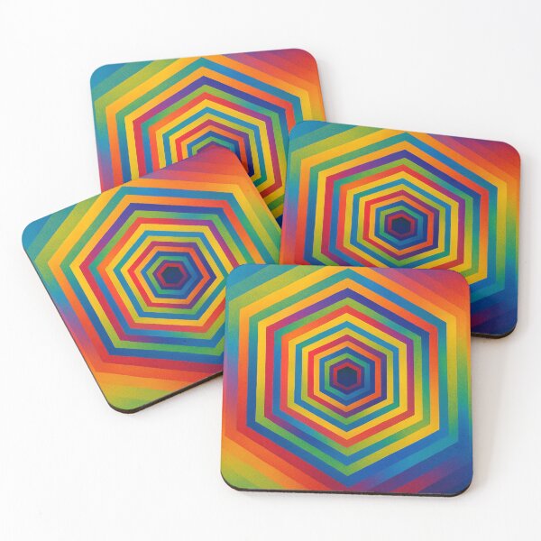 Item preview, Color tunnel made of rotating squares designed and sold by Sigtrix.