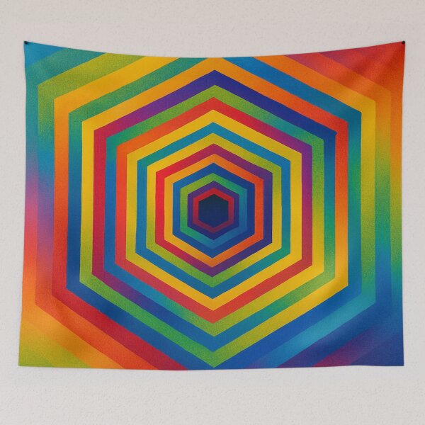 Item preview, Color tunnel made of rotating squares designed and sold by Sigtrix.